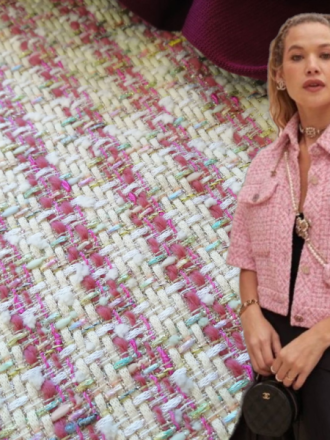Ткань твид в стиле Chanel, Италия