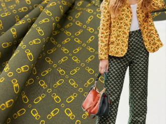 Хлопок плотный Gucci